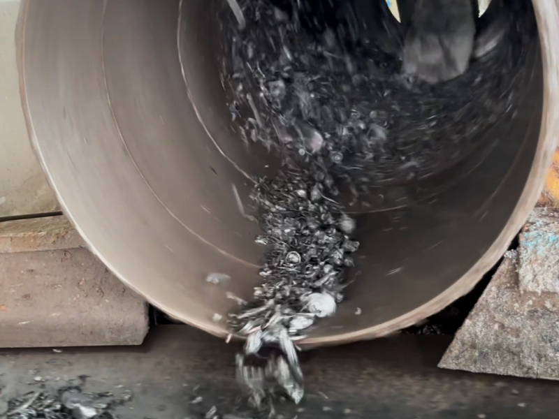 Ruijie rotary trommel screen machine for Iron screening, cost effective, customizable.