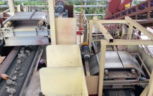  Ruijie electromagnetic separator for IBA wet sorting production to remove magnetic material
