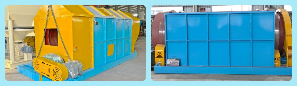 Ruijie rotary trommel screen, durable, effective, low maintenance, high screen rate.