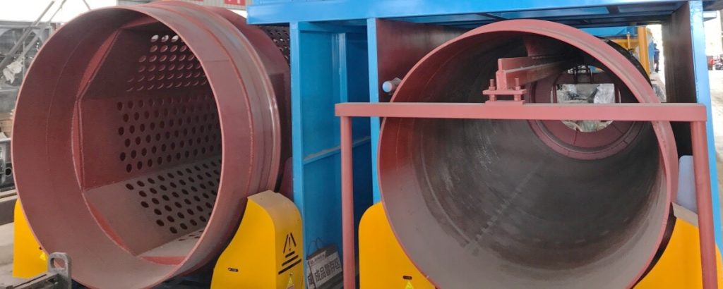 Ruijie trommel screen with different hole sizes. customizable, reliable, long service life.