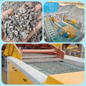 Scrap metal sorting technology, high performance aluminum separation machine.