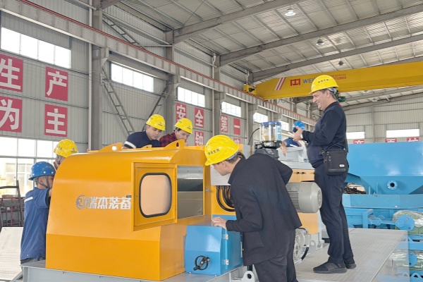 Uzbekistan delegation learned about Ruijie’s core Recyclable resource recycling equipment