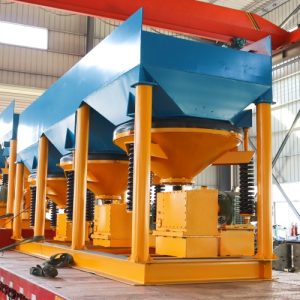 Ruijie High Separate Accuracy Three Chambers Mineral Jig Separator for Slag Processing 