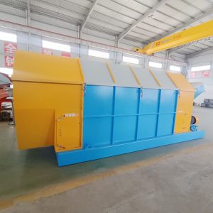 Rotary Drum Screening Machine is mainly used for the treatment and resource utilization of solid waste. China Manufacturer.
