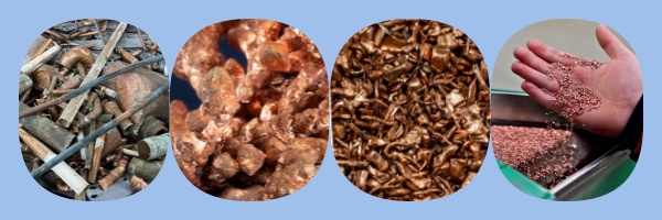 The copper material can be crushing by copper hammer crusher machine