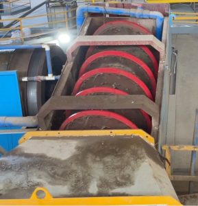 Ruijie high washing efficiency sand washer machine