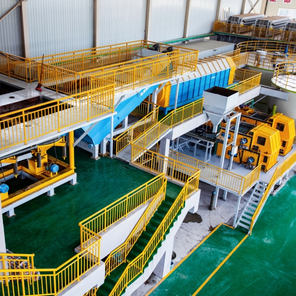China Magnetic Drum Separator for iron removal operation