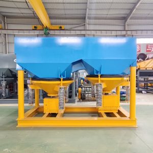 8 CBM High-precision Processed Jig Machine plays an important role in the recycling and treatment of metal smelting slag and the treatment of mine tailings.