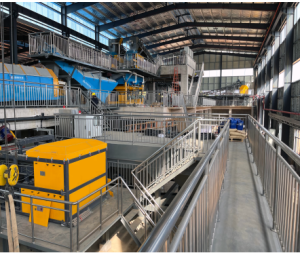 Scrap car sorting line