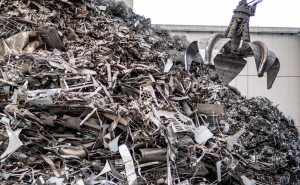 scrap metal sorting machine up-suction magnetic separator for scrap steel separation