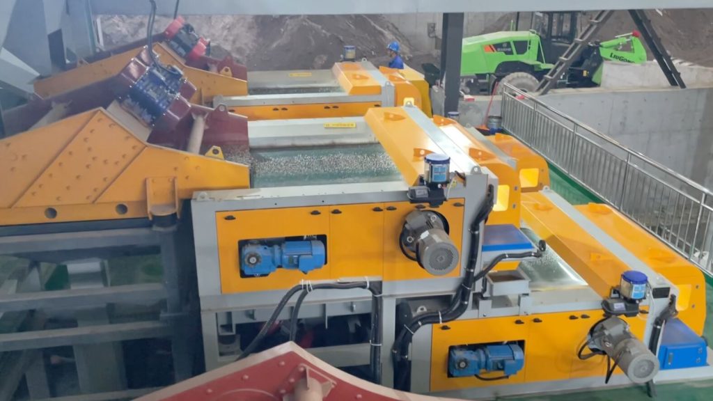 RUIJIE Double-layer Eddy Current Separator for Non Ferrous Metal Separator
