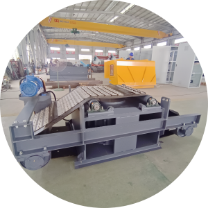 Efficient magnetic separation equipment electromagnetic iron remover