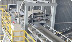 New environmentally friendly electromagnetic overband separator