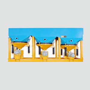 High quality three chamber gravity sorting machine jig concentrator for copper separation