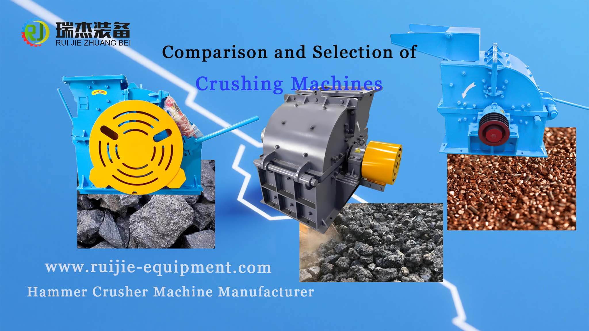comparison and selection of crushing machines