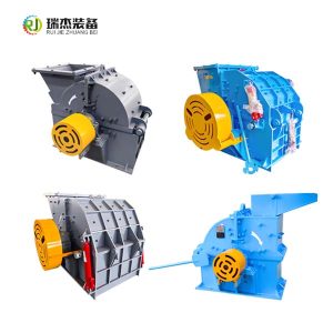 Ruijie high efficiency hammer crusher machines for wet sorting project