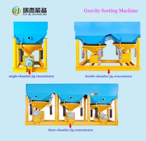 Gravity separation machine jig separator for metal recycle 