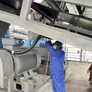 slag sorting equipment central control system installation site