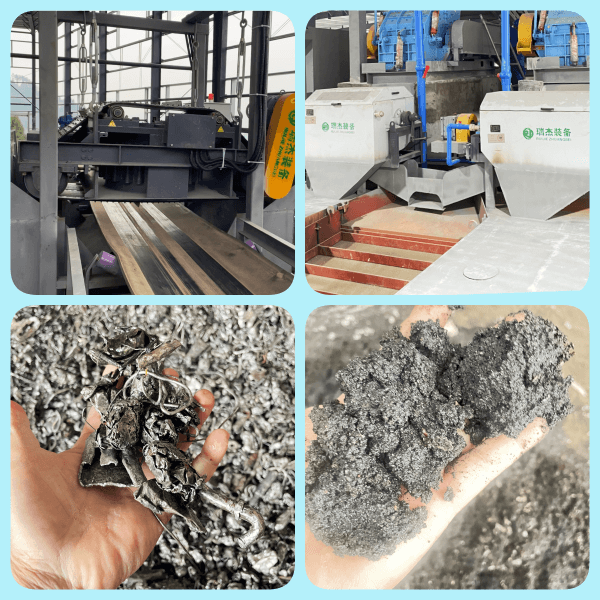 High efficiency magnetic separation machine for ferrous separation