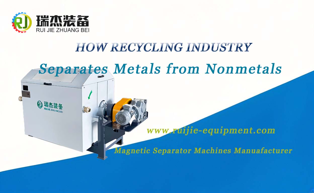 Ruijie slag equipment high effectively separates metals from nonmetals