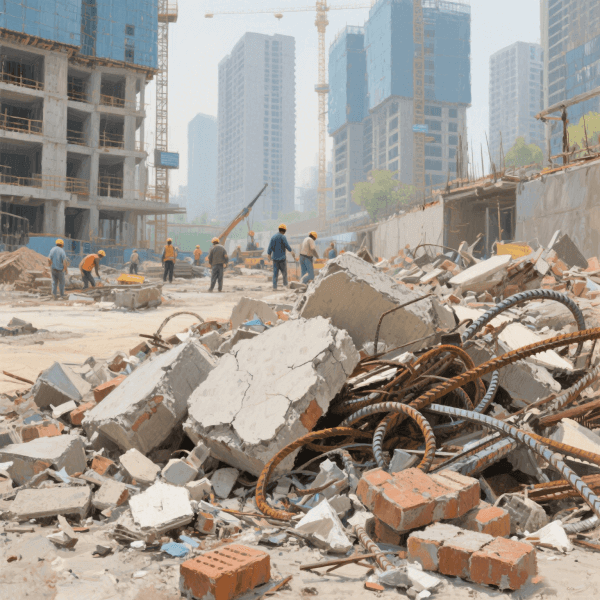 Ruijie Recycling Equipment can be used for construction waste disposal