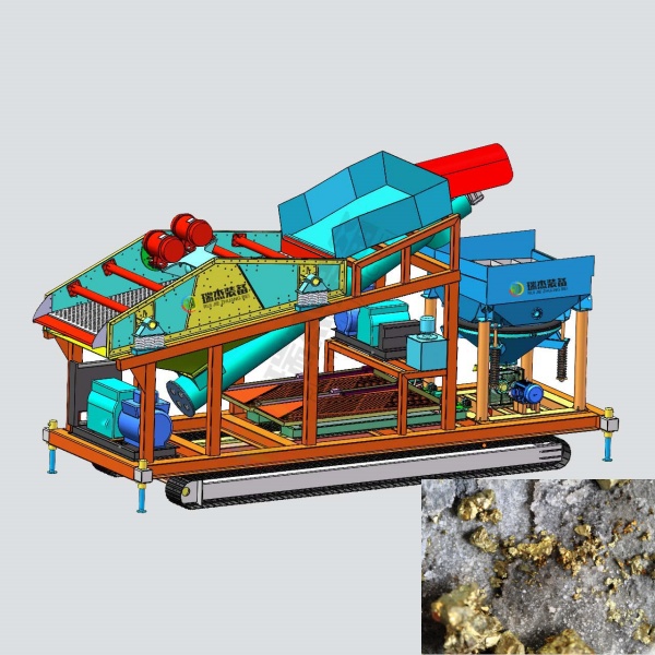 Ruijie High Recovery Rate Gold Mining Equipment